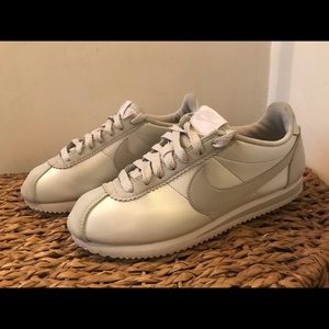 Rare Platinum Nike Cortez